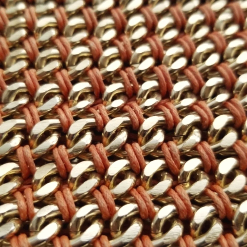 None goldtone chain